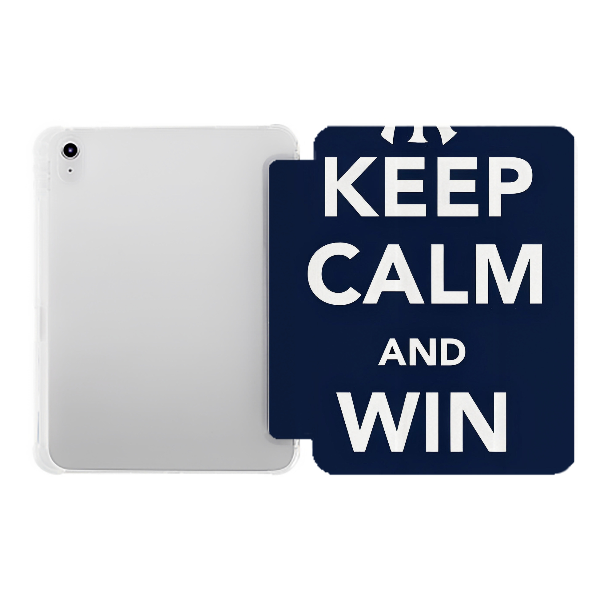 New York Yankees 169 Premium Tri-Fold PU Leather & Silicone IPad Case With Pencil Slot – Fits 9.5,10.5,10.9 – Adjustable Stand, Slim, Protective